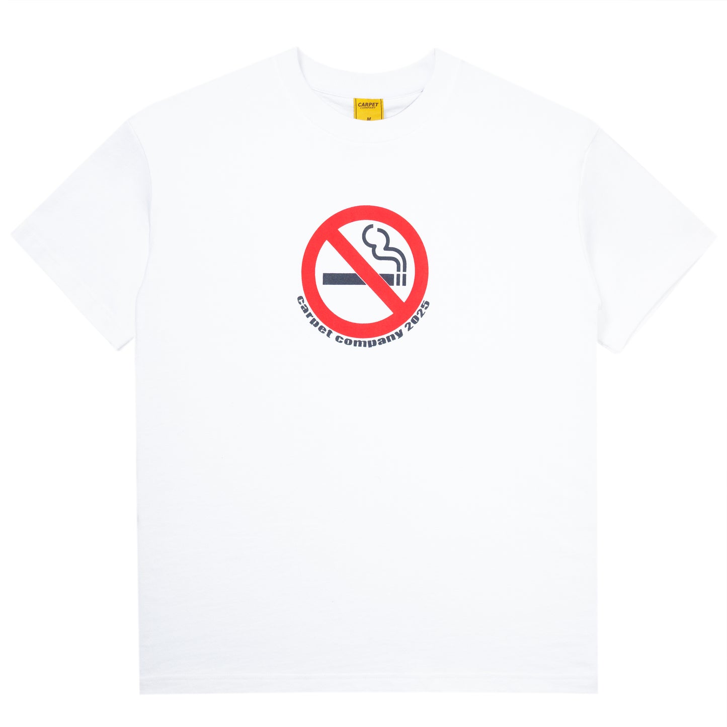 No Smoking White Tee
