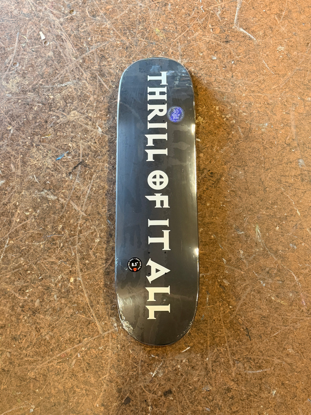 Zero Skateboards 30 Year Thrill of It All 8.5 Deck