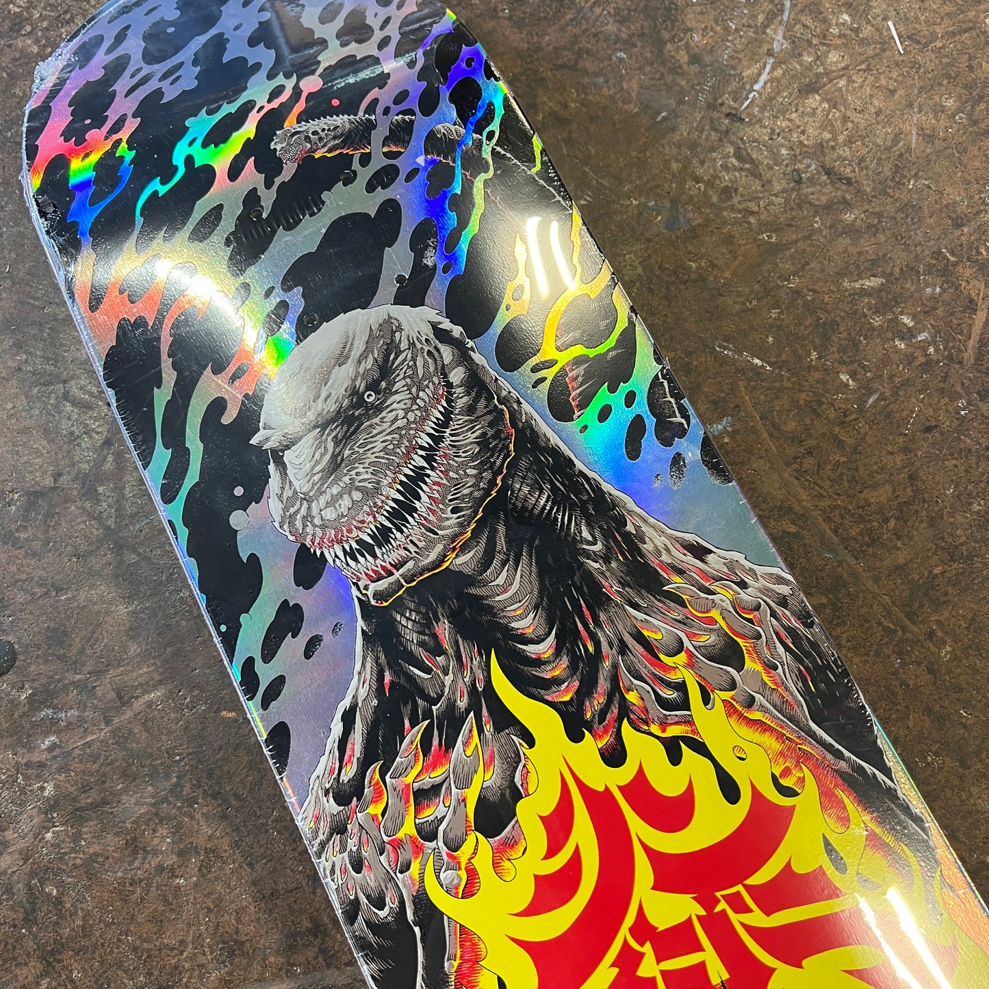 Santa Cruz x Godzilla Shin Knox Firepit 8.5