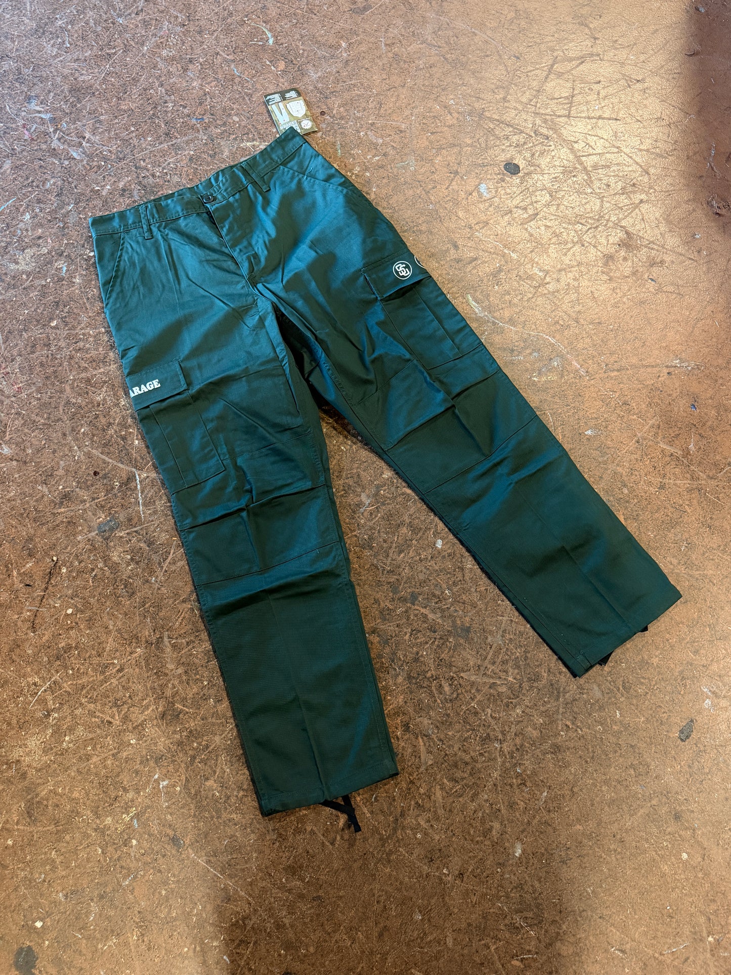 Shop Cargo Pants Dark Green
