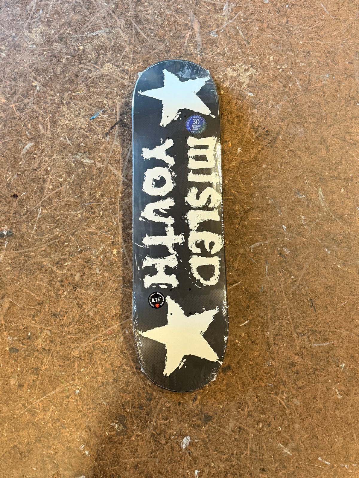 Zero Skateboards 30 Year Misled Youth Deck 8.25