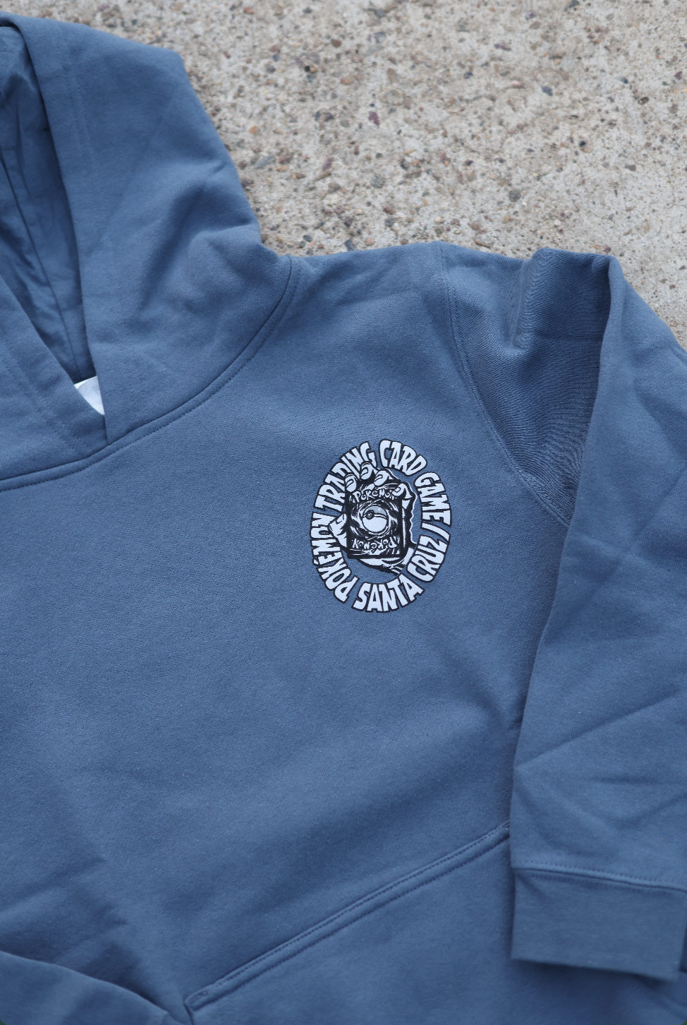 Pokémon TCG Hand P/O Hooded Midweight Sweatshirt Storm Blue