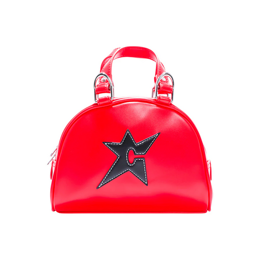 Carpet Company C Star Purse Red