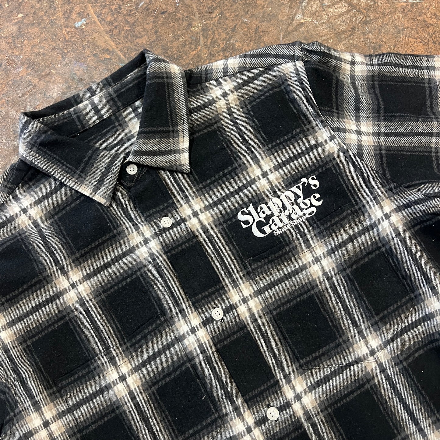 Sk8mag Flannel-Black