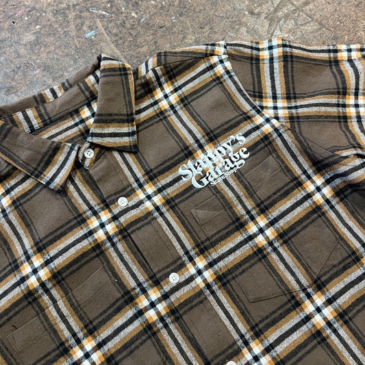 Sk8mag Flannel-Brown