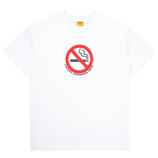 No Smoking White Tee