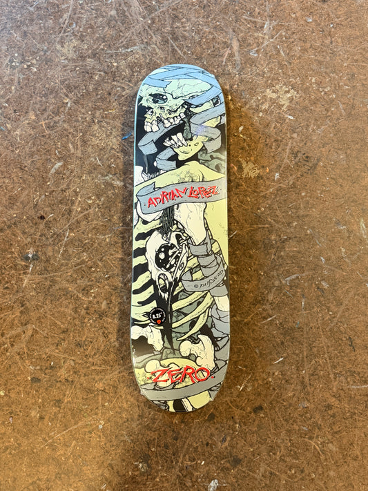 Zero Skateboards 30 Year Pushead Lopez 8.25 Deck