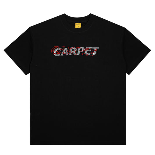 Misprint Rhinestone Black Tee