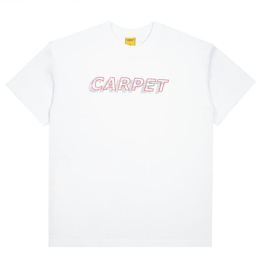 Misprint Rhinestone White Tee