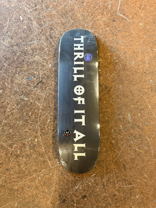 Zero Skateboards 30 Year Thrill of It All 8.5 Deck