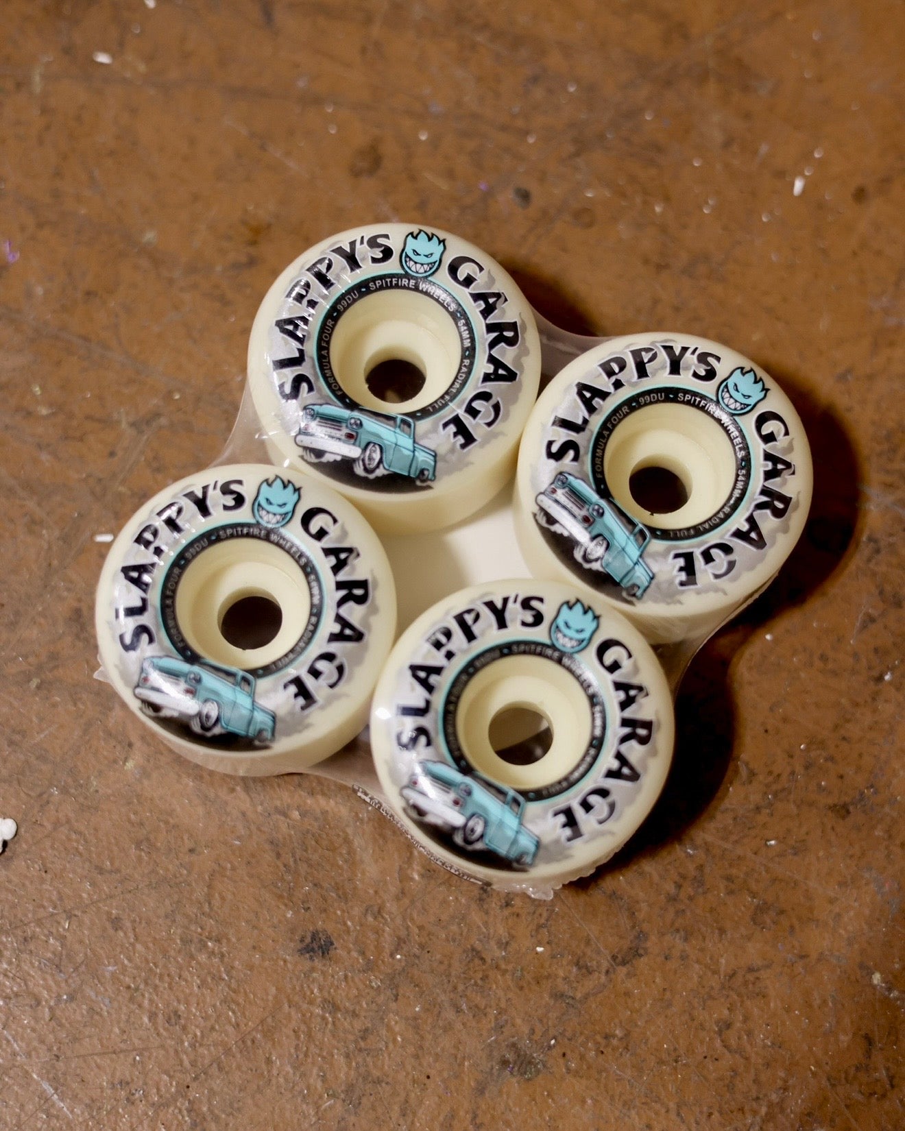 Spitfire x Slappy's Garage Wheels