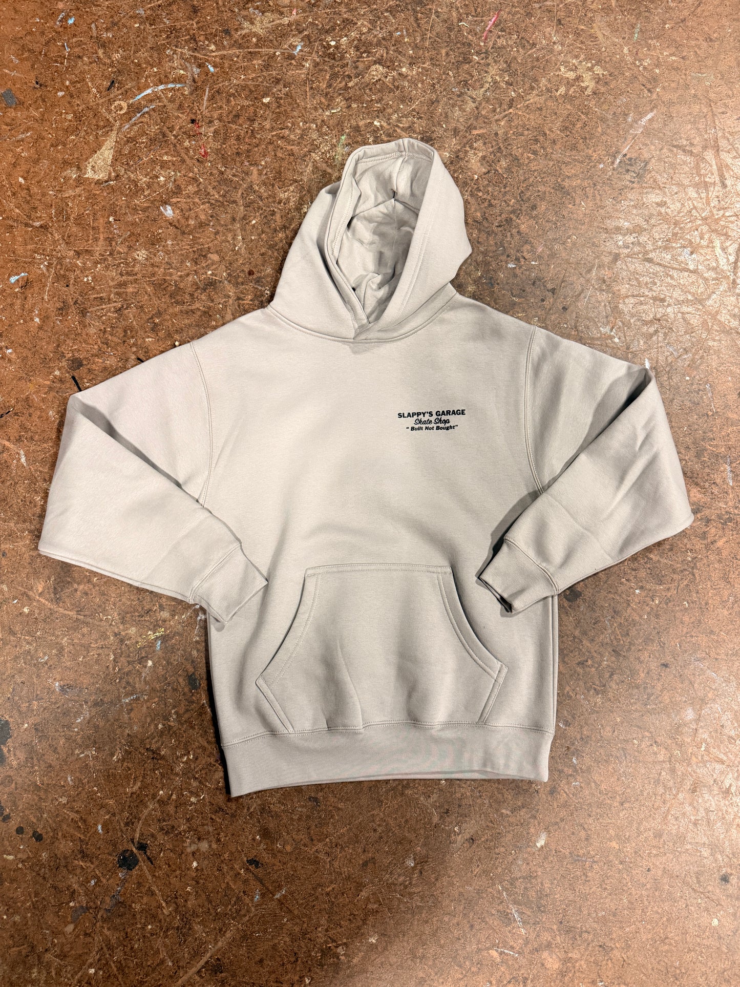 DIY Shop Hoodie - Stone Grey