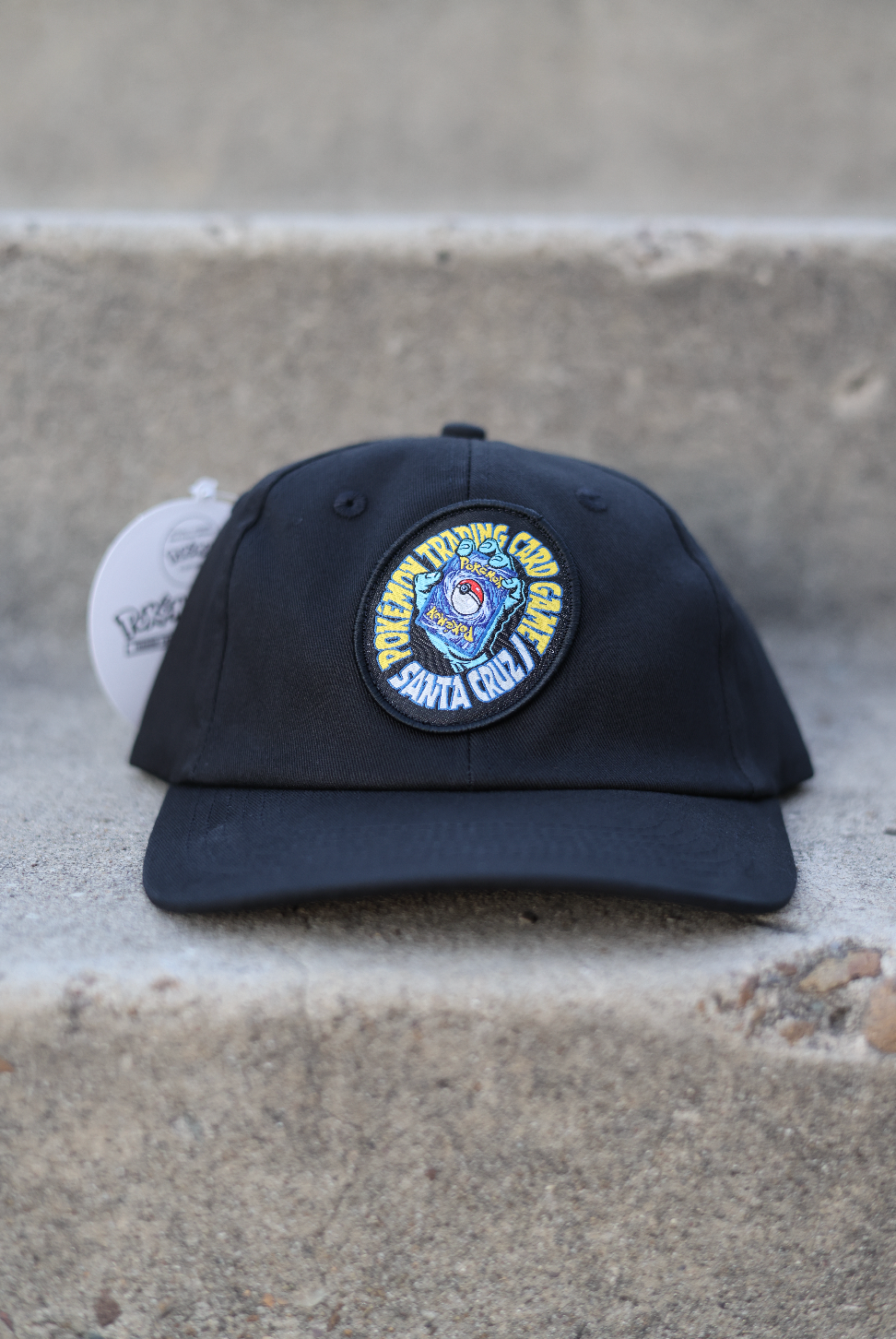 Pokémon TCG Hand Snapback Unstructured Hat Black