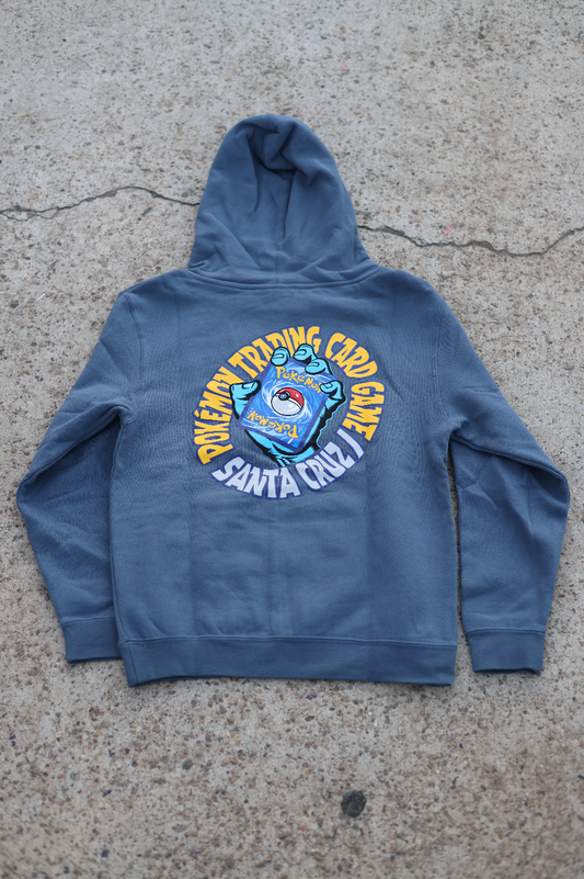 Pokémon TCG Hand P/O Hooded Midweight Sweatshirt Storm Blue